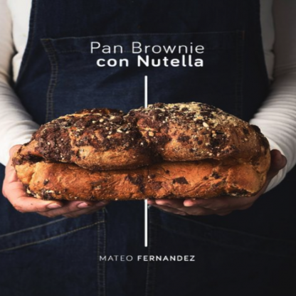 Pan de Brownie con nutella 900gr