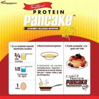 Mezcla pancakes waffles proteína sin huevo 750gr