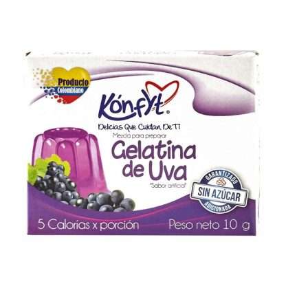 Gelatina uva 10gr - Konfyt