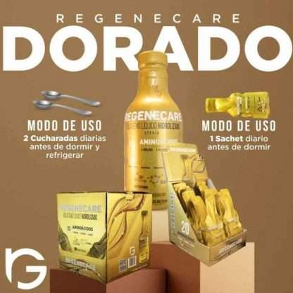 Colágeno hidrolizado liquido durazno botella 630ml - Regenecare