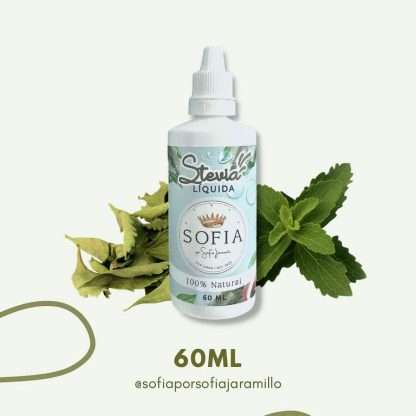 Stevia liquida 60ml - Sofia by Sofia Jaramillo