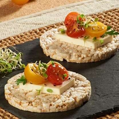 Tostadas de Arroz con Integral Inflado paquete x 6 12gr - Saníssimo