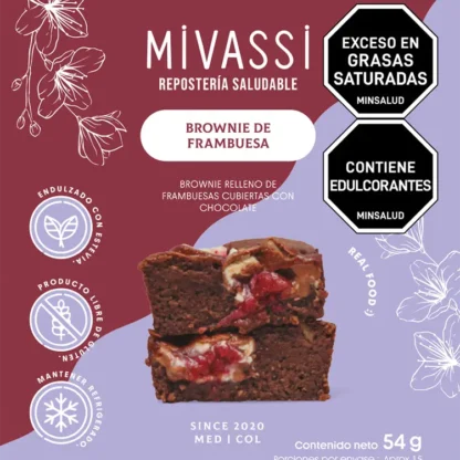 Brownie Frambuesa - Imagen 2